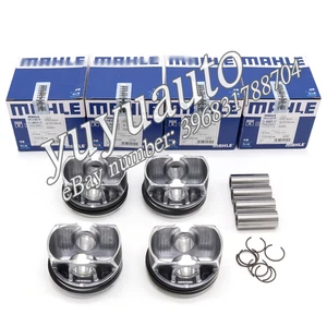 Mahle 4x Pistons Rings Φ84mm /CR 10:1 For BMW 328i 428i 528i X3 F30 F10 N20 2.0T - Picture 1 of 6
