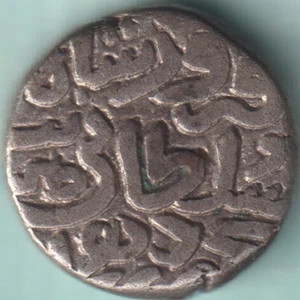 DELHI SULTANATE FIRUZ SHAH TUGHLUQ (AH 752-790/1351-1388 AD) BILLON TANKA RARE - Picture 1 of 2