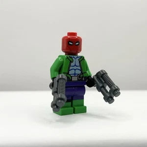 LEGO Batman Custom Minibigs The Red Hooded Anti-Hero Grn/Pur Red Hood Minifigure - Picture 1 of 3