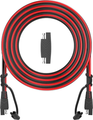 12FT SAE to SAE Extension Cable Quick Disconnect Connector 16AWG - Image 1 of 4