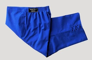 Alfred Dunner Capri Pants Womens Size 16 Blue Lattice Trim Classic Fit Elastic - Picture 1 of 8