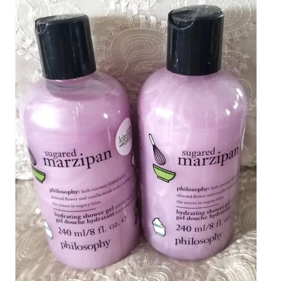 ¡Juego de 2! Philosophy MAZAPÁN 8 OZ. Foto 1 de 3