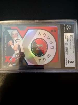 2000 Playoff Momentum — дебютант Том Брэди No180 X's 74/199 (RC) - Изображение 1 из 3