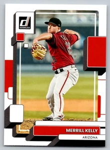 2022 Donruss #213 Merrill Kelly Arizona Diamondbacks - Foto 1 di 2