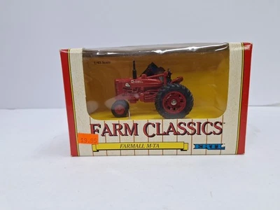VINTAGE 1991 "FARM CLASSICS" ERTL FARMALL M-TA TRACTOR DIECAST TOY 1:43 ~ NIB - Image 1 of 4