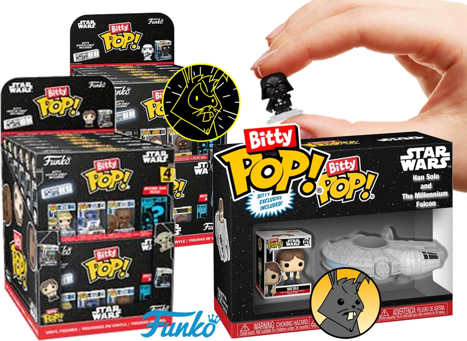 Star Wars - Bitty Pop! Assorted - Pick and Choose - Funko Lucas Film - Image 1 of 1