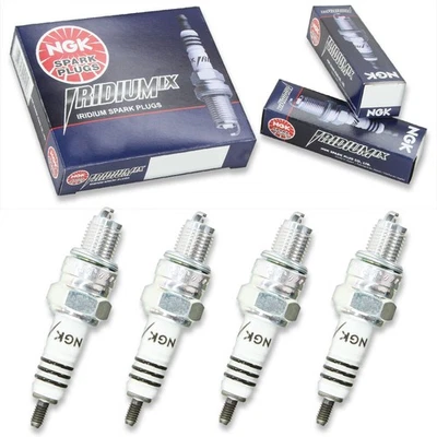 4pcs 04-10 KYMCO Mongoose 90 NGK Iridium IX Spark Plugs 89cc 5ci Kit Set gf Foto 1 de 4