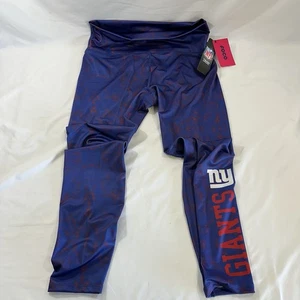 Foco NFL New York Giants Red Blue Women’s Leggings Size XL - Picture 1 of 6
