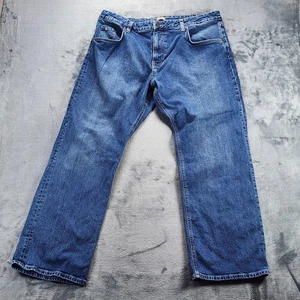 Jeans uomo Tecovas Ranch Wear 40x30 misure 38x30 lavaggio med denim dritto - Foto 1 di 12