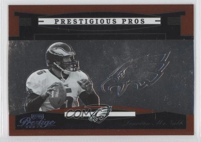 2005 Playoff Prestige Prestigious Pros Orange /500 Donovan McNabb #PP-13 - Image 1 of 2
