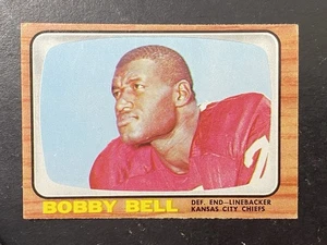 1966 Topps Football # 64 Bobby Bell EX - Bild 1 von 2