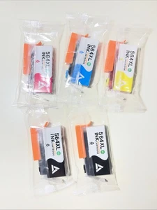 5 x Genuine HP 564XL Black High Yield and Cyan/Magenta/Yellow /Photo Black 1 - Picture 1 of 6