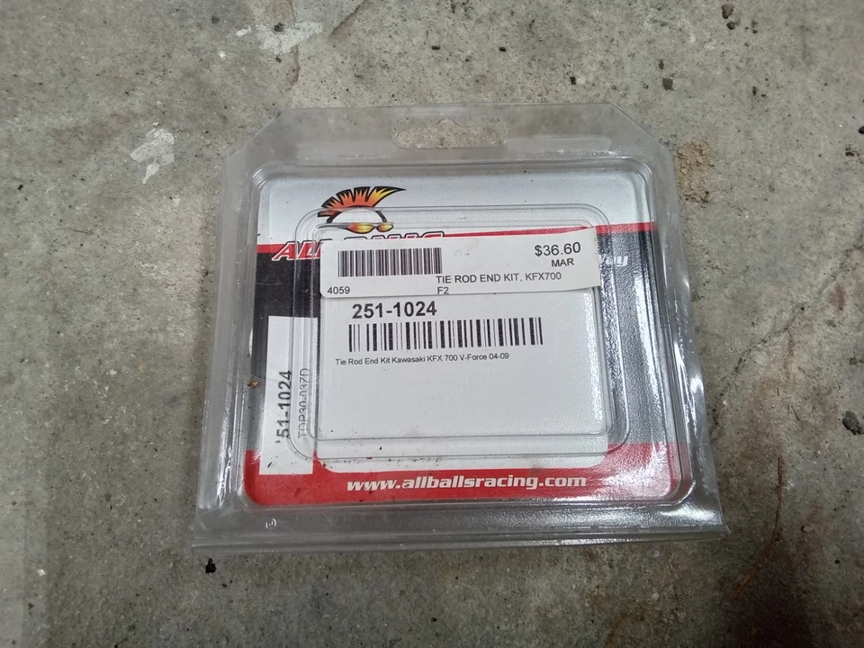 NEW ALL BALLS 251-1024 TIE ROD KIT - Image 1 of 1