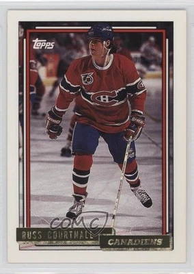 1992-93 Topps Gold Russ Courtnall #276 - Image 1 of 2
