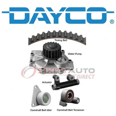 Dayco Timing Belt Kit with Water Pump for 2001-2004 Volvo C70 2.3L 2.4L L5 - io Foto 1 de 4