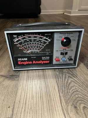 Analisador eletrônico de motor de estado sólido Sears Craftsman modelo 161.214230. UNTEST - Imagem 1 de 4