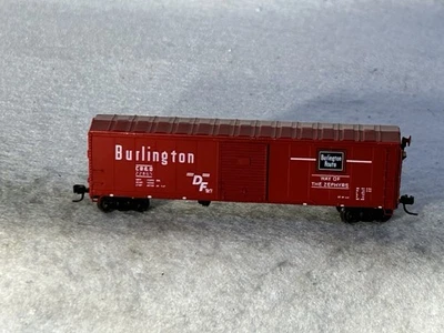 Beautiful Intermountain Burlington Route RR 50’ Box Car  N Gauge - Image 1 of 4