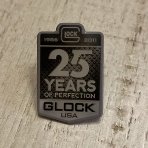Glock 25 Years Of Perfection Hat Pin  - Picture 1 of 3