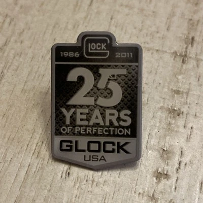 Glock 25 Years Of Perfection Hat Pin  - Image 1 of 3