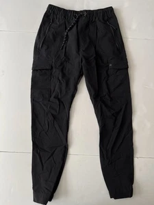 Fried Denim Cargo Jogginghose Hose Herren M schwarz Stretch Corcore Tactical Utility - Bild 1 von 8