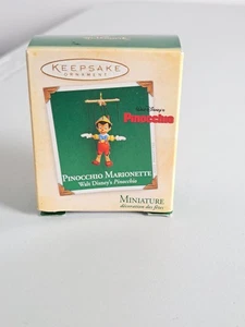 Hallmark Keepsake 2004 Miniatura Walt Disney Pinocho Marioneta Ornamento - Imagen 1 de 6