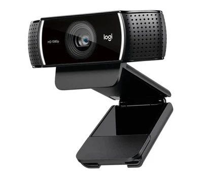Logitech C922 Pro Stream Webcam mit Stativ, Full-HD, 78° Sichtfeld, Autofokus - Bild 1 von 4