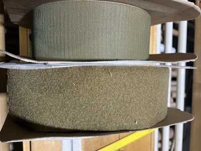 4” VELCRO® Brand MIL-SPEC Coyote 498 Hook and Loop - SEW-ON TYPE - 1 YARD - Image 1 of 3