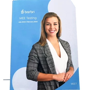 2023 - 2024 Barbri Uniform Bar Exam Review MEE Testing - UBE Multistate Essay - Picture 1 of 4