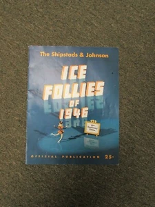 Vintage Ice Follies of 1946 10th Anniversary Program EUC - Picture 1 of 5