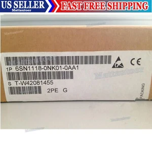 New Siemens 6SN1 118-0NK01-0AA1 6SN1118-0NK01-0AA1 SIMODRIVE 611 U HR 2-AXIS - Picture 1 of 5