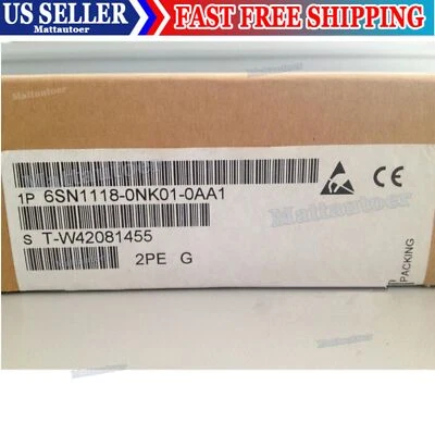 New Siemens 6SN1 118-0NK01-0AA1 6SN1118-0NK01-0AA1 SIMODRIVE 611 U HR 2-AXIS - Image 1 of 4