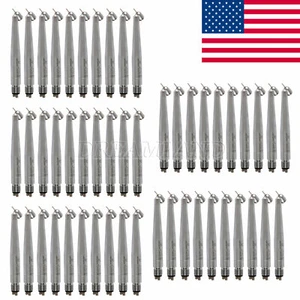 1-50 von Dental 45 Grad Hochgeschwindigkeitshandstück 4-Loch Chirurgie Luftturbine für NSK - Bild 1 von 19