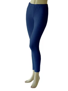 Cotton Spandex Ankle Length Leggings Pants by Emily Chen USA (S - 5XL) - Picture 1 of 30