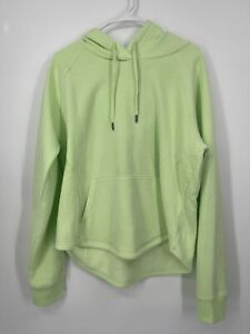 Tek Gear Ultrasoft Fleece Hoodie Sweatshirt Green Womens Sz L Pullover
