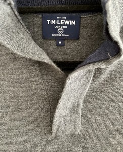 tm lewin zip jumper