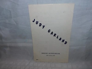 1959 JUDY GARLAND SHRINE AUDITORIUM JULY 14-18,1959 ADVERTISING CATALOG - Picture 1 of 4
