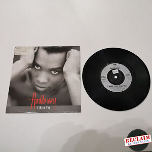 haddaway i miss you 7" vinyl record very good condition