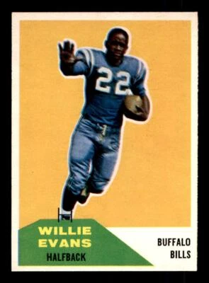 1960 Fleer #65 Willie Evans - NM-MT - Image 1 of 2