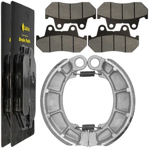 Front Brake Pads & Rear Shoes for Honda Gl500 Gl500I Silver Wing 500 1981 1982 - Picture 1 of 7