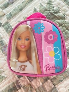 Barbie Mini Pouch Canvas 5x5x2.5 NEW