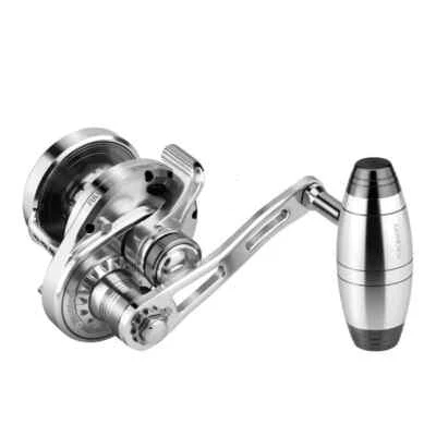 Gomexus 6.5:1 Slow Pitch Jigging Reel Left Hand LS20 Max Drag 25 lb Captain - Image 1 of 4