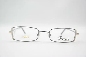 Vintage Gormanns 5-4756 Titan memory Silber Gold Eckig Brille Brillengestell NOS - Bild 1 von 6