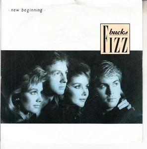 BUCKS FIZZ New Beginning (Mamba Seyra) PICTURE SLEEVE 7" 45 rpm record NEW - Picture 1 of 3