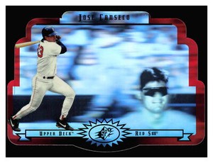 1996 Upper Deck SPx #8 Jose Canseco   Boston Red Sox   Baseball