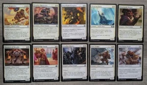 MTG Magic Set 10 White Dwarf Creature Karten EDH Commander - Bild 1 von 1