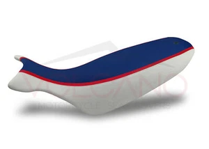 BMW HP2 ENDURO / MEGAMOTO 2005-2008 Volcano Seat Cover Blue B046\B\75 Anti slip - Picture 1 of 2