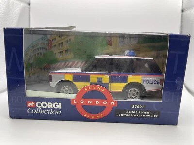 Corgi Range Rover Metropolitan Police Diecast Model Car 57601 - Image 1 of 4
