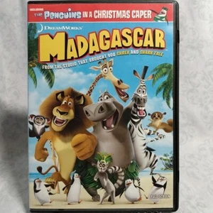 Dreamworks 2005 Madagascar DVD Full Screen - & Penguins in a Christmas Caper SWB - Bild 1 von 2