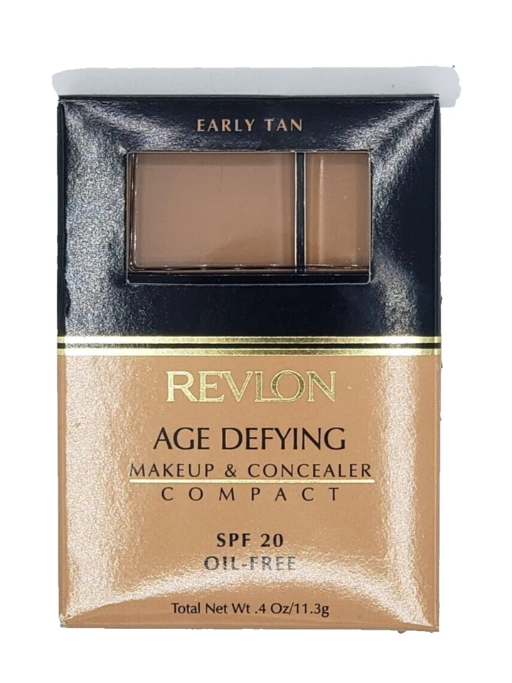 NEW Revlon Age Defying Makeup & Concealer Compact - EARLY TAN - Image 1 of 1