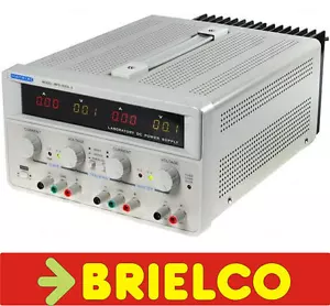 FONTE DI ALIMENTAZIONE LABORATORIO REGOLABILE DOPPIE 0-30V 0-3A +FISSA 5V-3A - Imagen 1 de 1